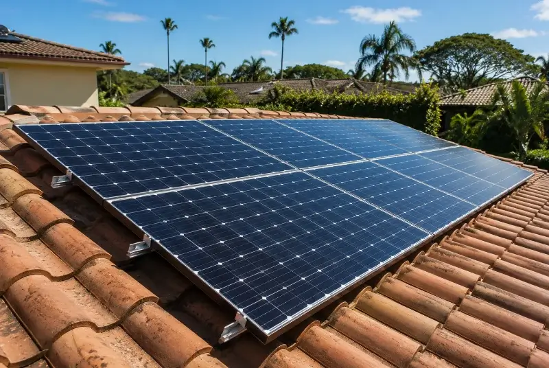 Installation de panneaux solaires à Saint-Uze
