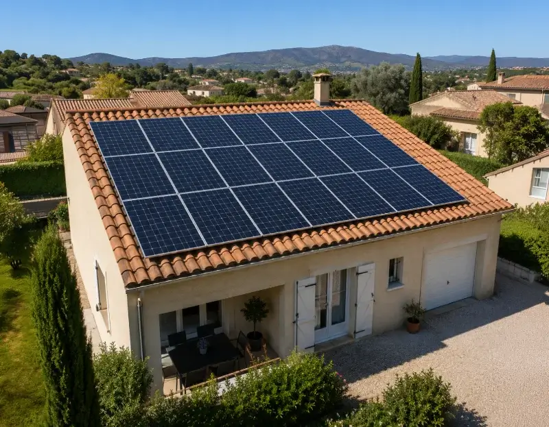 Prime à l'autoconsommation panneaux solaires Saint-Uze — aide financière de l'État